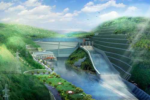 玉门老挝南塔河1号水电站项目